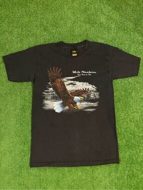 90s Prairie Mountain White Mountains Single Stitch T-Shirt